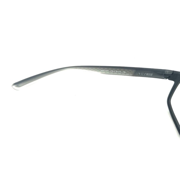 New NIKE Frames Matte Black 7092 010 55 14 140 Live Free Acetate Menβs Glasses - Picture 7 of 9